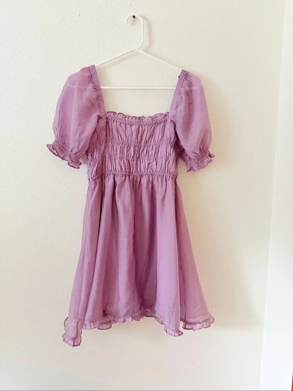 H&M SMOCK-DETAIL DRESS size Small - Picture 8 of 8